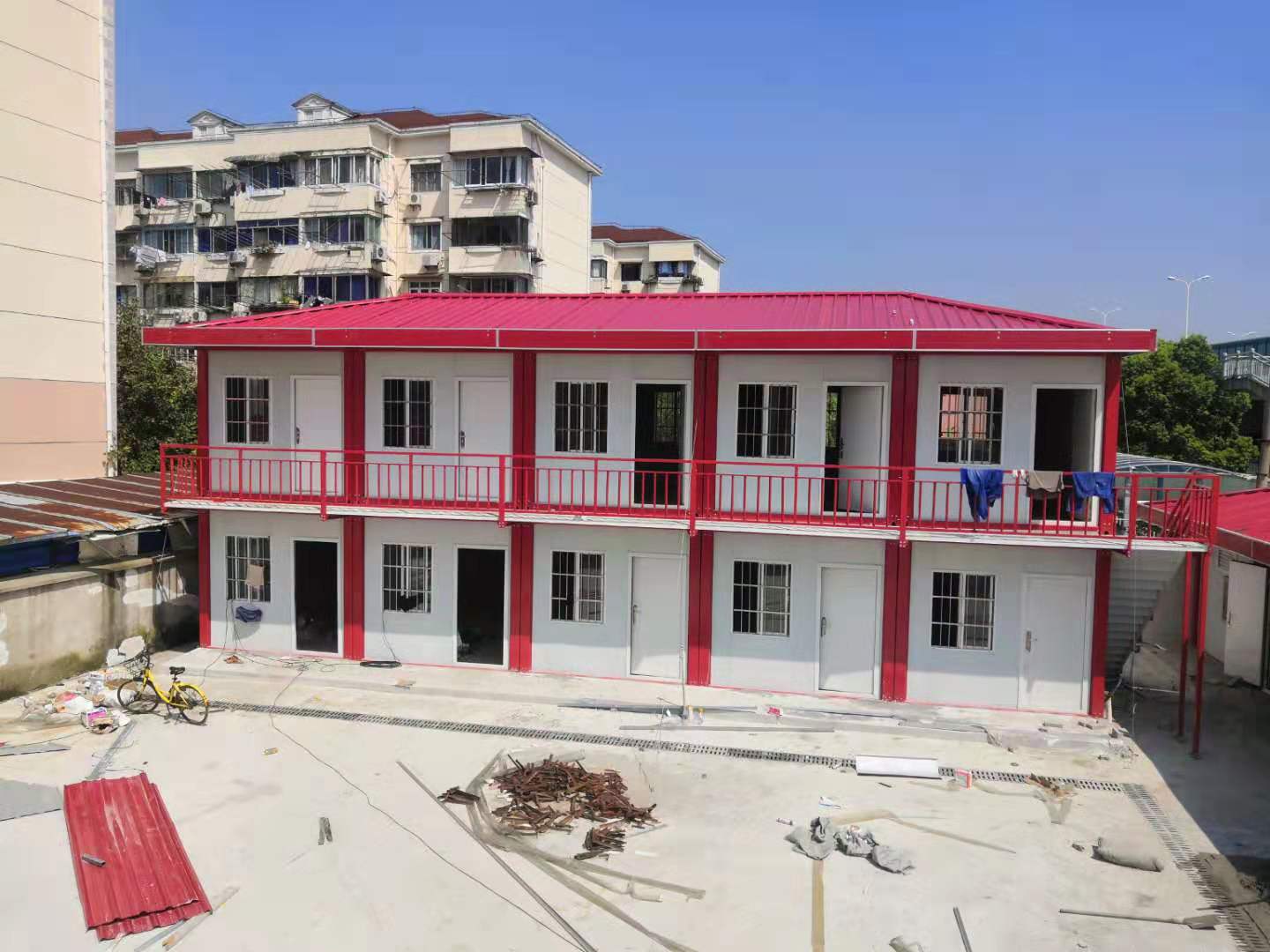 上海活动房因为重量轻,易于安装的优点发展迅猛